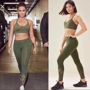 Fabletics leggings and Sports bra size small, good condition